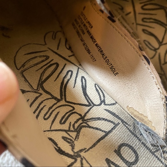 DV by Dolce Vita Espadrille Cheetah Slip Ons Size 6 - Picture 3 of 6